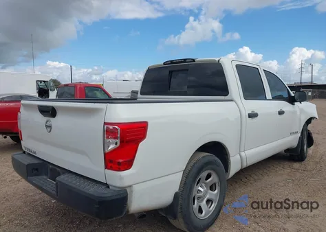 2017 Nissan Titan S из США, поврежденный, VIN 1N6AA1EK8HN556263